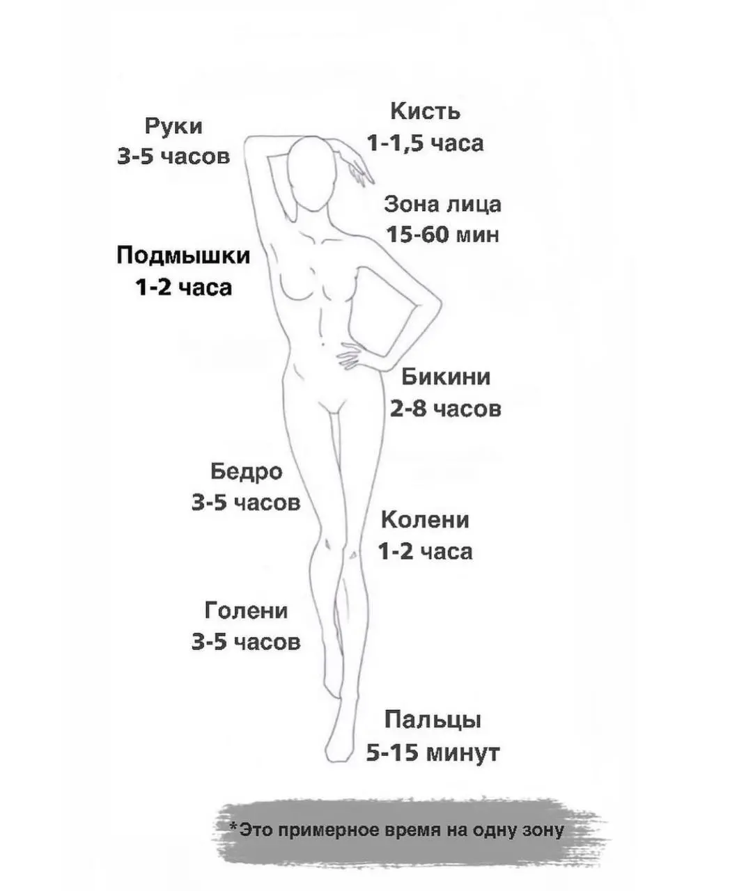 Сколько уходит времени на одну процедуру и сколько длится курс